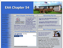 Tablet Screenshot of eaa54.org